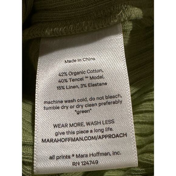 Mara Hoffman pistachio green Marlowe Body suit size xxs - Picture 12 of 12